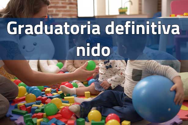 Graduatoria definitiva nido Graduatoria definitiva nido