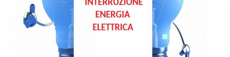 INTERRUZIONE ENERGIA ELETTRICA NELLA FRAZIONE DI ORCIATICO IL GIORNO 25.6.2020